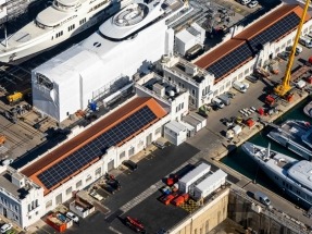 Norvento firma en el Puerto de Barcelona la instalación solar para autoconsumo del emblemático astillero de súperyates MB92