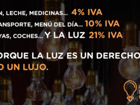 La luz es un derecho, no un lujo