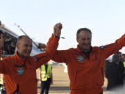 Solar Impulse aterriza en Sevilla