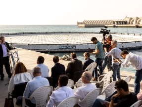 La Plataforma Oceánica de Canarias inaugura la mayor instalación solar flotante marina de Europa