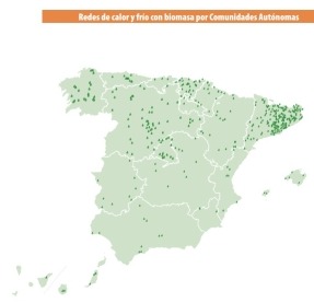 Las redes de calor con biomasa suman 17 nuevas en 2022