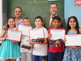 Un colegio de primaria sevillano, premio Wind Expert de EDPR