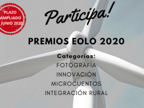 AEE amplía hasta el 1 de junio el plazo para participar en los premios Eolo