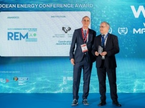 El máster de las energías renovables marinas de la UPV, premio World Maritime Week 2023