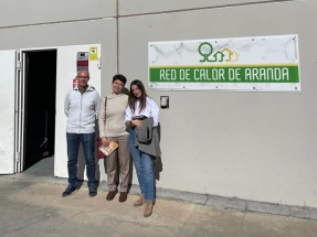 Aranda de Duero cuenta con una red de calor alimentada con astillas