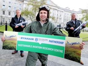 Ryanair y el Trinity College anuncian la creación de un centro de I+D sobre Combustibles de Aviación Sostenibles