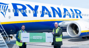 Neste suministrará combustible sostenible a un tercio de vuelos de Ryanair en Ámsterdam