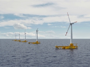 Saitec inicia los trámites para la instalación de un parque eólico marino precomercial en la Costa Brava