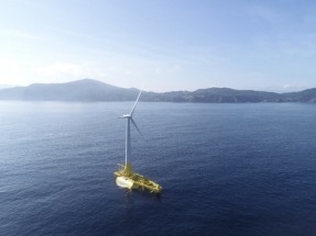 DemoSATH, el primer aerogenerador marino flotante de España ya inyecta electricidad en la red