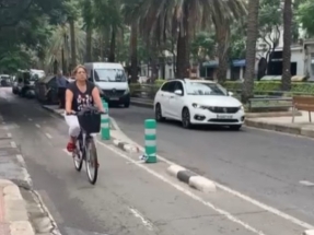 La introducción de carriles bici en Valencia reduce la presión del tráfico en el entorno de los carriles y la siniestralidad