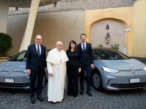 El Papa elige Volkswagen para hacer la Ruta 2030 hacia el cero neto en CO2