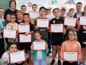 Un colegio de Albacete, premio EDPR Wind Experts