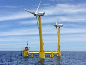La primera plataforma flotante eólica con dos turbinas del mundo lleva la Marca España