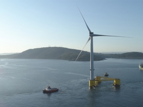 Plataformas eólicas flotantes producirán hidrógeno frente a las costas de Asturias