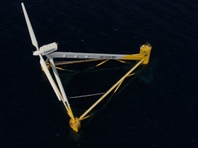 La primera plataforma eólica flotante TLP del mundo comienza a inyectar electricidad en Canarias