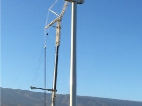 Iberdrola completa el montaje de los aerogeneradores de su primer parque eólico canario