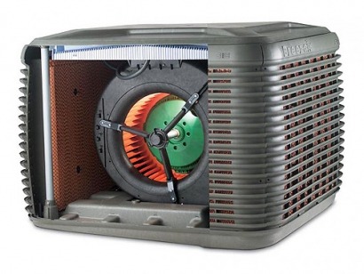 Climatizadores evaporativos centralizados para uso doméstico, una alternativa al aire acondicionado