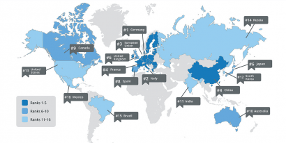 Alemania lidera la clasificación mundial en eficiencia energética