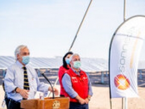 170MW Sonnedix Atacama solar PV plant inaugurated by President Sebastián Piñera of Chile