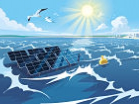 Expert consortium including DEME explores pioneering high-wave offshore solar technology