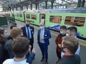 RIA present zero carbon trains at COP26 Transport Day RIA present zero carbon trains at COP26 Transport Day