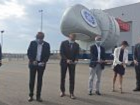 GE Renewable Energy, EDF Renewables and Enbridge celebrate production of first nacelle for French wind farm