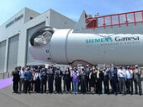 Siemens Gamesa offshore wind turbine nacelle assembly facility in Taiwan starts regular operations