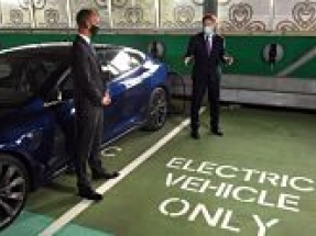 Govia Thameslink Railway opens largest electric vehicle charging hub in UK rail sector
