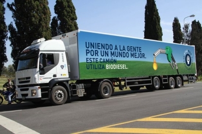 La cervecera argentina Quilmes impulsa sus camiones con biodiésel