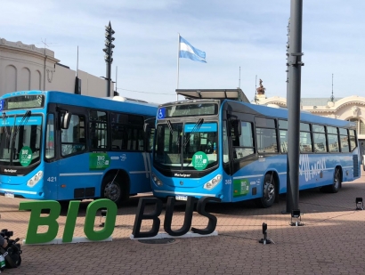 Rosario: Resultados positivos tras dos meses del BioBus, que utiliza 100% de biodiésel