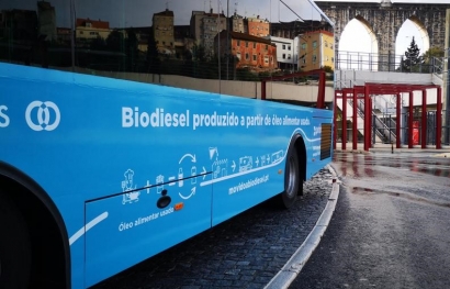 Lisboa estrena Capital Verde Europea con seis autobuses con biodiésel 100% de aceites usados