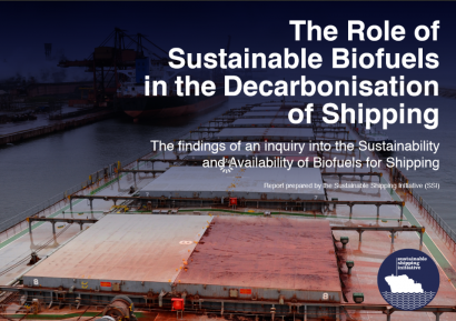 Estiman un treinta por ciento de biocarburantes en el transporte marítimo para 2050