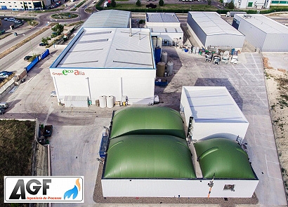 Una industria en Burgos cambia satisfactoriamente gas natural por biogás