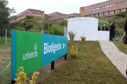 En la Universidad del Litoral un biodigestor genera 4 mil litros de biogás diarios a partir de desechos del comedor estudiantil