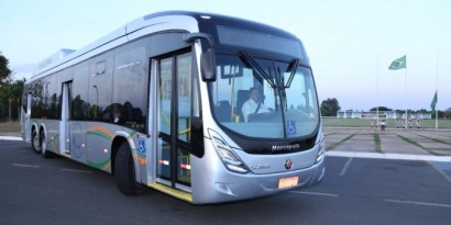 Brasil presenta su primer autobús movido con biometano