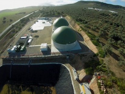 Primera planta de biogás agroindustrial en Andalucía, sin primas y a pesar de la Junta