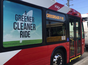San Antonio: Acuerdo para que en 2021 más de los 500 autobuses de la ciudad funcionen a biogás