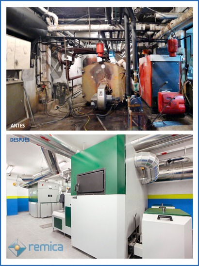 Remica incia la senda de la biomasa térmica con 800 kW en Albacete