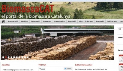 Cataluña estrena portal sobre la biomasa