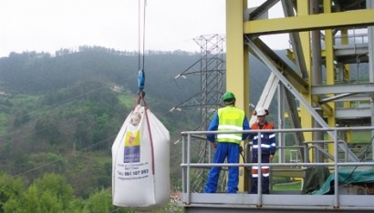 La térmica de carbón de Hunosa “co-combustiona” al 30% con biomasa