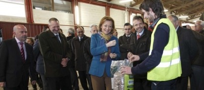 Ahora sí, se inaugura la primera planta de pelets de Aragón