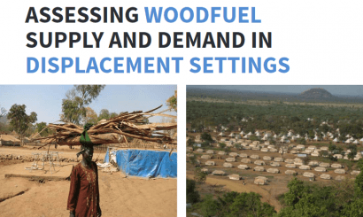 Biomasa segura y sostenible en los campos de refugiados