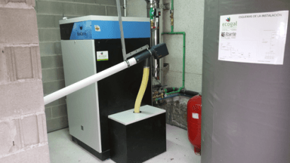 Doble premio para las calderas de condensación de biomasa de Biocurve