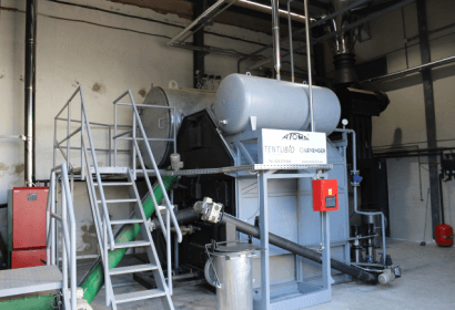 Hueso de aceituna para la energía térmica del mayor productor de vino de Extremadura