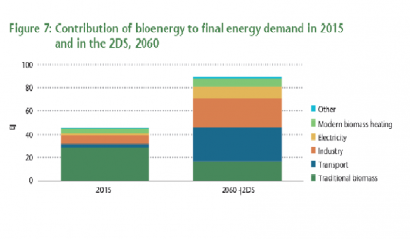 La bioenergía mundial espera cuadruplicar sus números hasta 2060