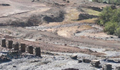 Cenizas de biomasa para descontaminar suelos mineros