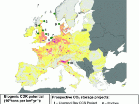 La bioenergía con captura de carbono podría reducir un cinco por ciento las emisiones europeas