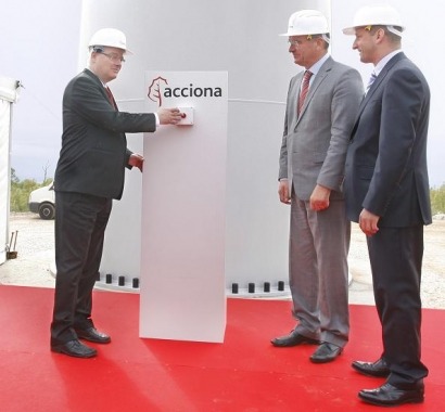 El presidente de Croacia inaugura el primer parque eólico de Acciona en el país