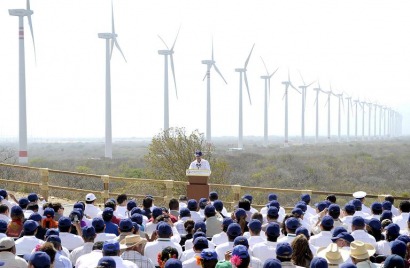 México inaugura el mayor complejo eólico de América Latina