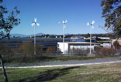 Adif instala minieólica en su centro de Campanillas para autoabastecerse